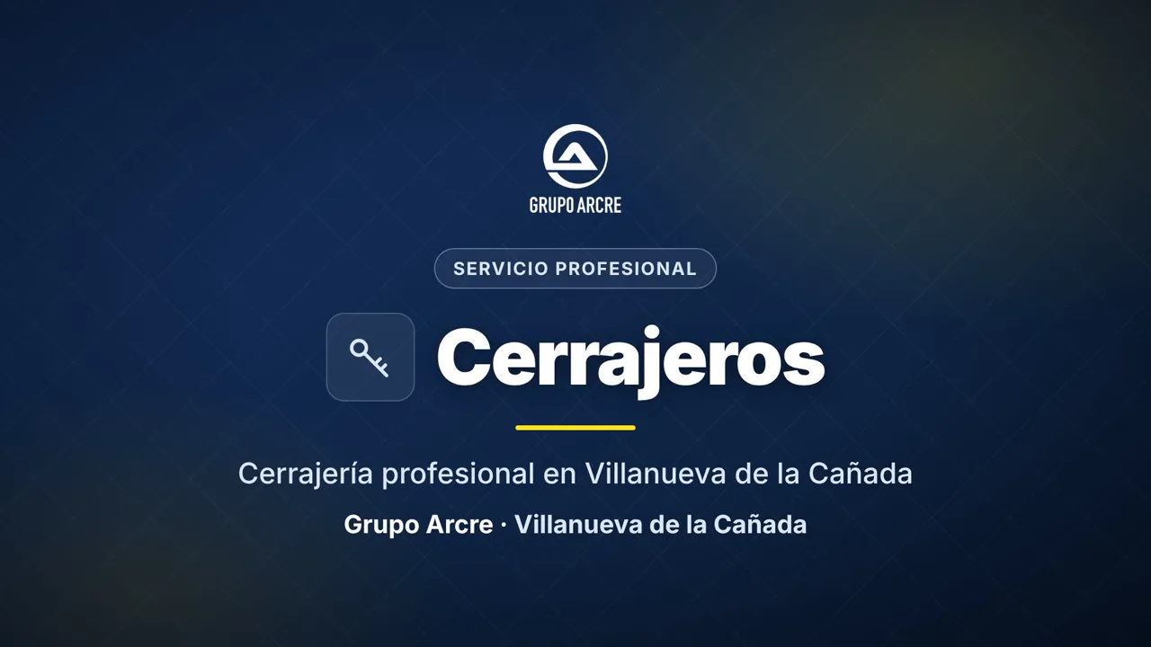 Cerrajería profesional en Villanueva de la Cañada